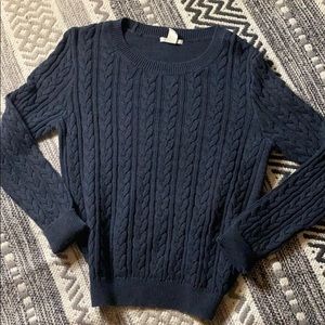 Knit warm sweater